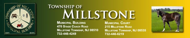 Official Web Site of Millstone Townsh, New Jersey